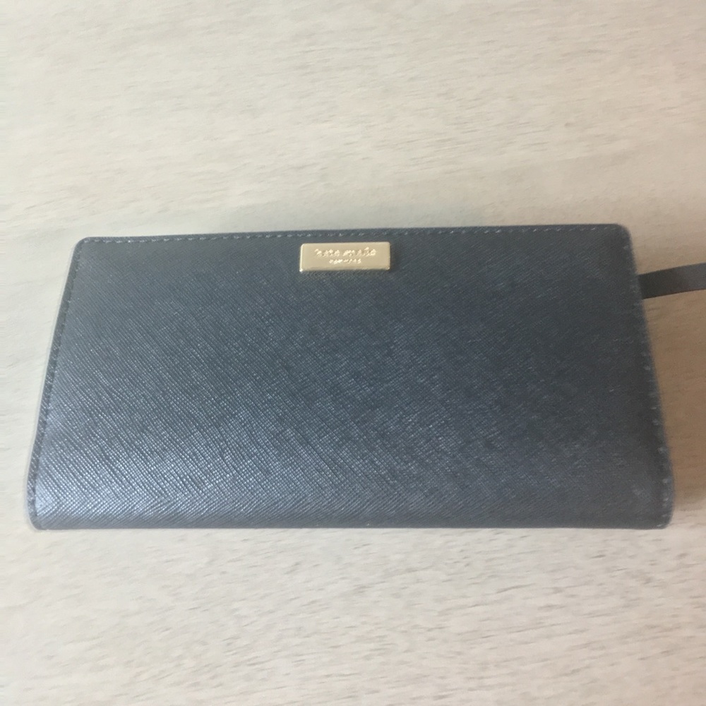 Kate Spade Laurel Way Black leather wallet